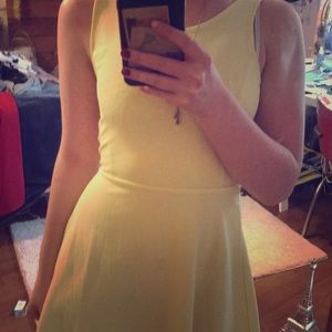 Yellow dress